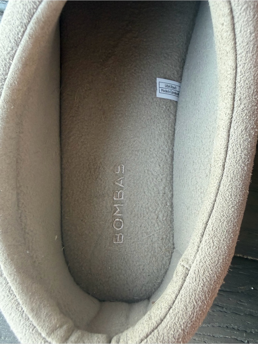 Bombas Saturday Suede Slip-On Shoes Water-Resistant Comfort Hybrid Sneaker - Picture 7 of 13
